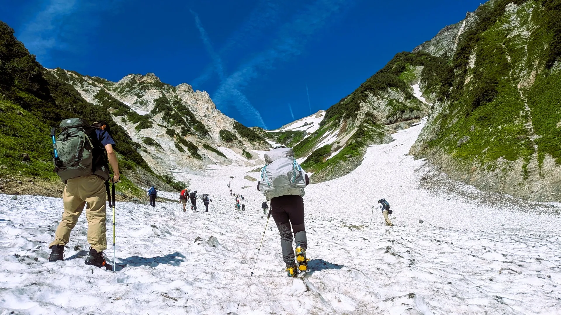 白馬岳の朝焼け